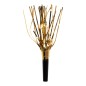 PARTY BLOW OUTS GOLD GLITTER 6-P PARTY BLOW OUTS GOLD GLITTER 6-P