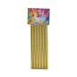 PAPER STRAWS GOLD 24-PACK PAPER STRAWS GOLD 24-PACK